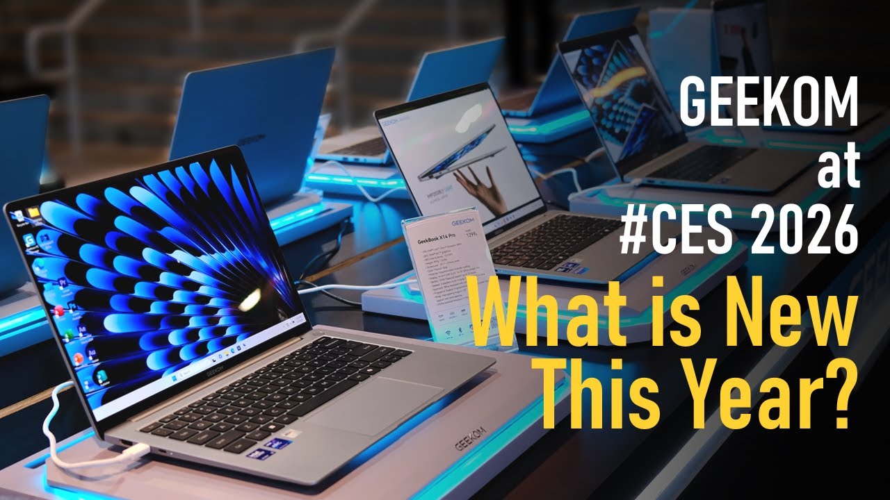 GEEKOM CES 2026: New Products Revealed