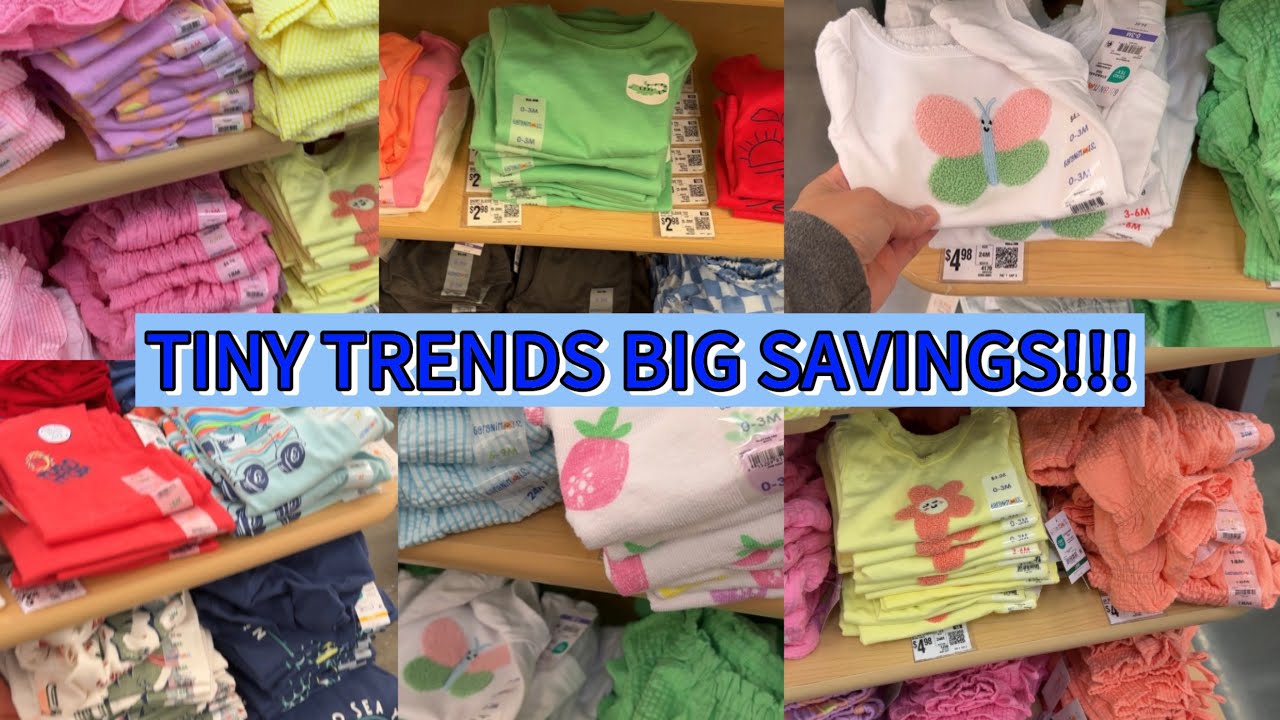 WALMART TODDLER & BABY SUMMER CLOTHING HAUL: CUTE PICKS UNDER $10! #babysummeroutfits #walmartfinds