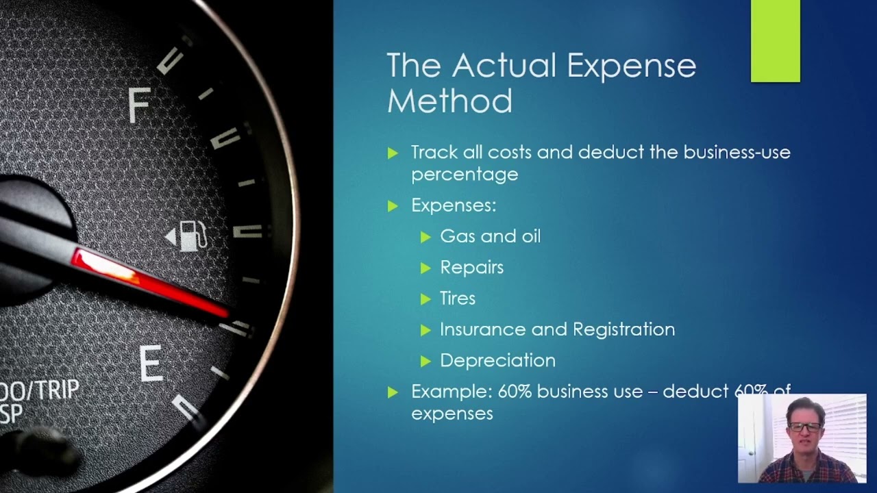Self-employed Automobile Deduction