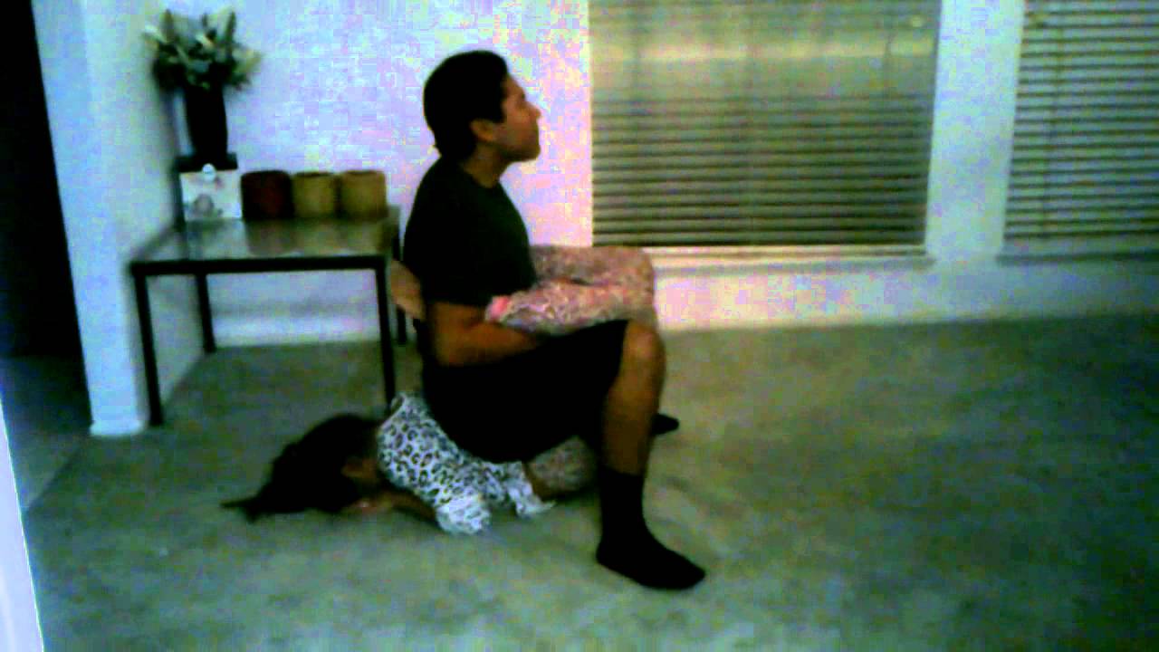 Breanna getting the walls of Jericho