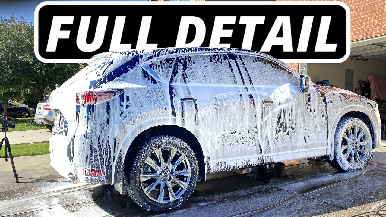 FULL DETAIL on a Mazda CX-5 with Wash and Wax - ASMR