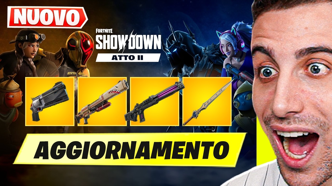 Svelate TUTTE le NUOVE Armi e Prossimi AGGIORNAMENTI! #giginews Fortnite ITA