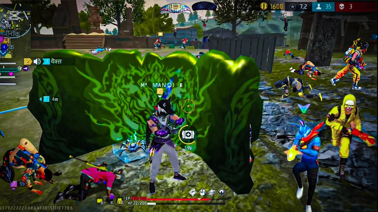 99%hetshot  💪😀in 26 kil in MP4+AK47 BR rank 🤣😁 full gemm play 