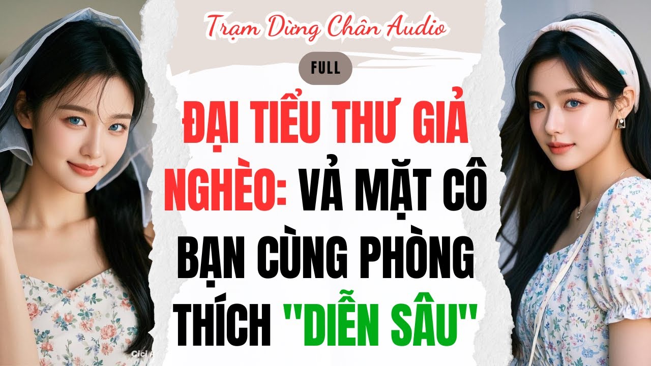 FULL | ĐẠI TIỂU THƯ GIẢ NGHÈO: VẢ MẶT CÔ BẠN CÙNG PHÒNG THÍCH 