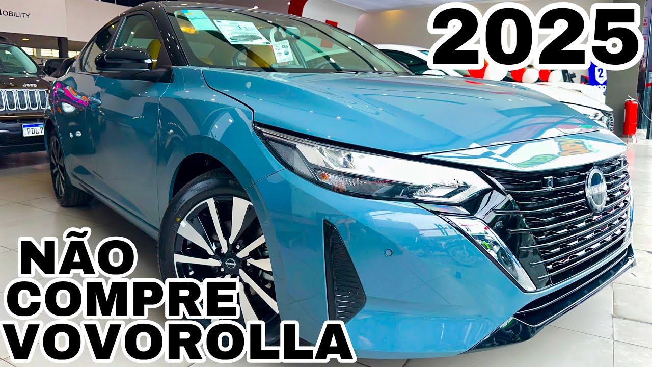 NOVO NISSAN SENTRA 2025 EXCLUSIVE 2.0 CVT EM DETALHES | CONHEÇA O RIVAL DIRETO DO COROLLA!!