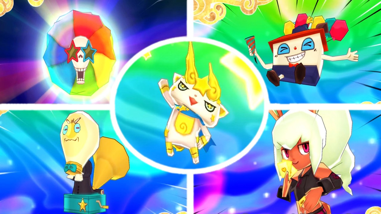 Yo-kai Watch 3: All Mysterious Yokai Soultimates Showcase