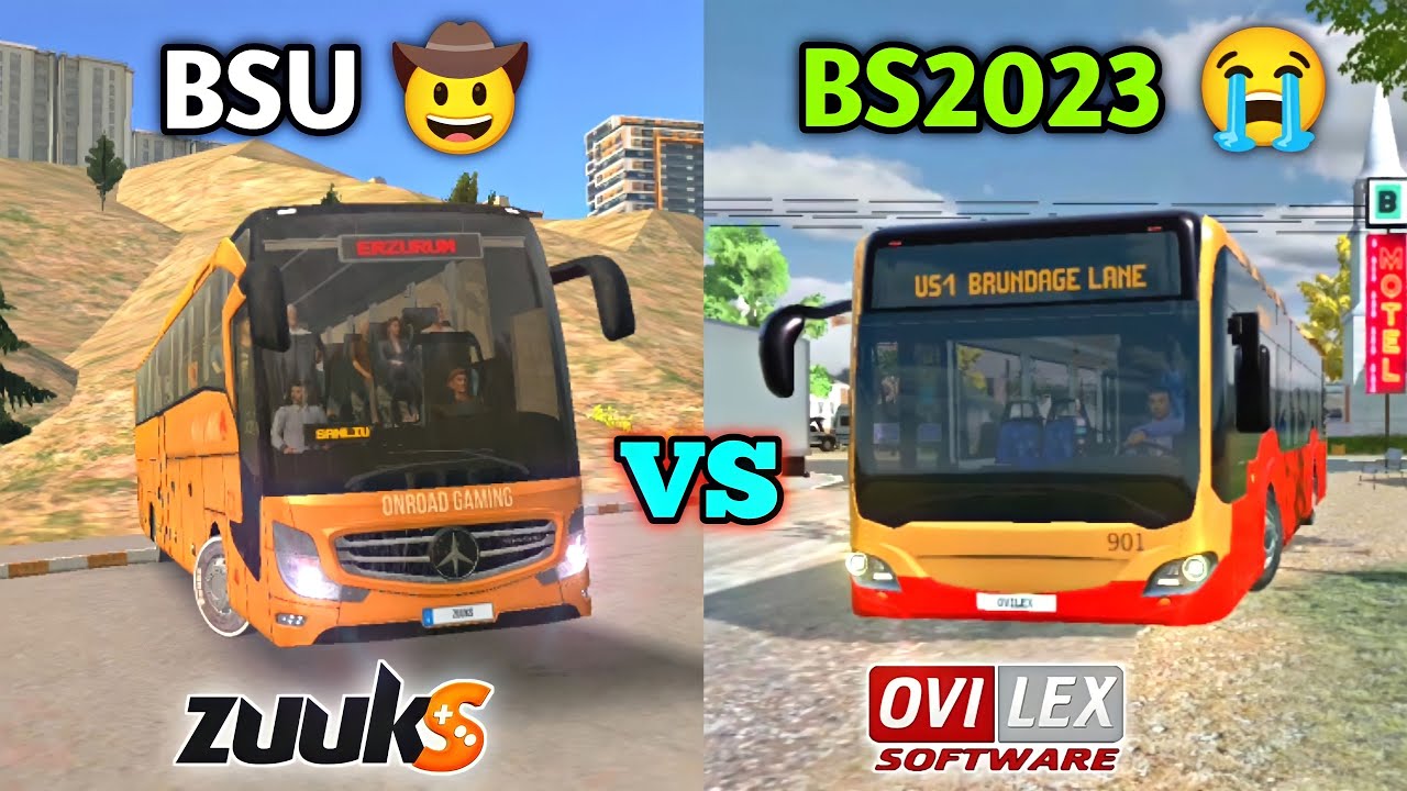 🚚Bus Simulator Ultimate vs Bus Simulator 2023 | Ovilex Games vs Zuuks Games