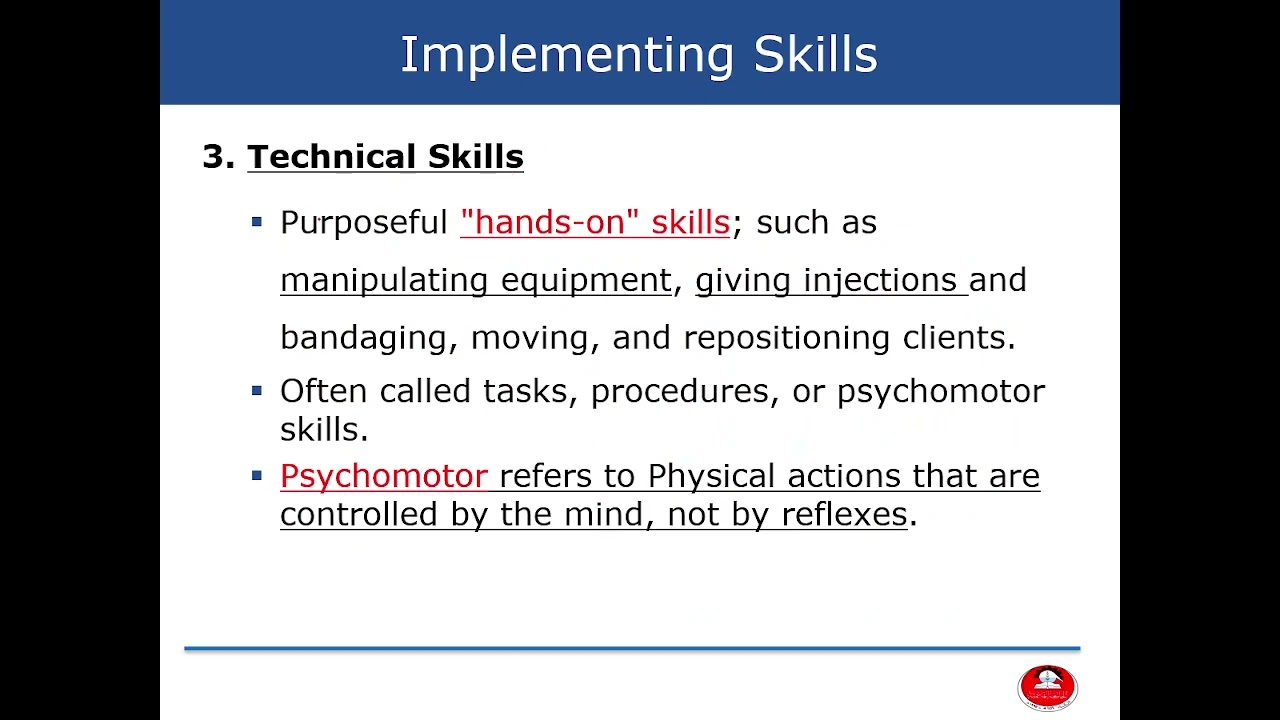 Fundamentals of Nursing - Lecture 5: The Nursing Process: Implementing and Evaluating