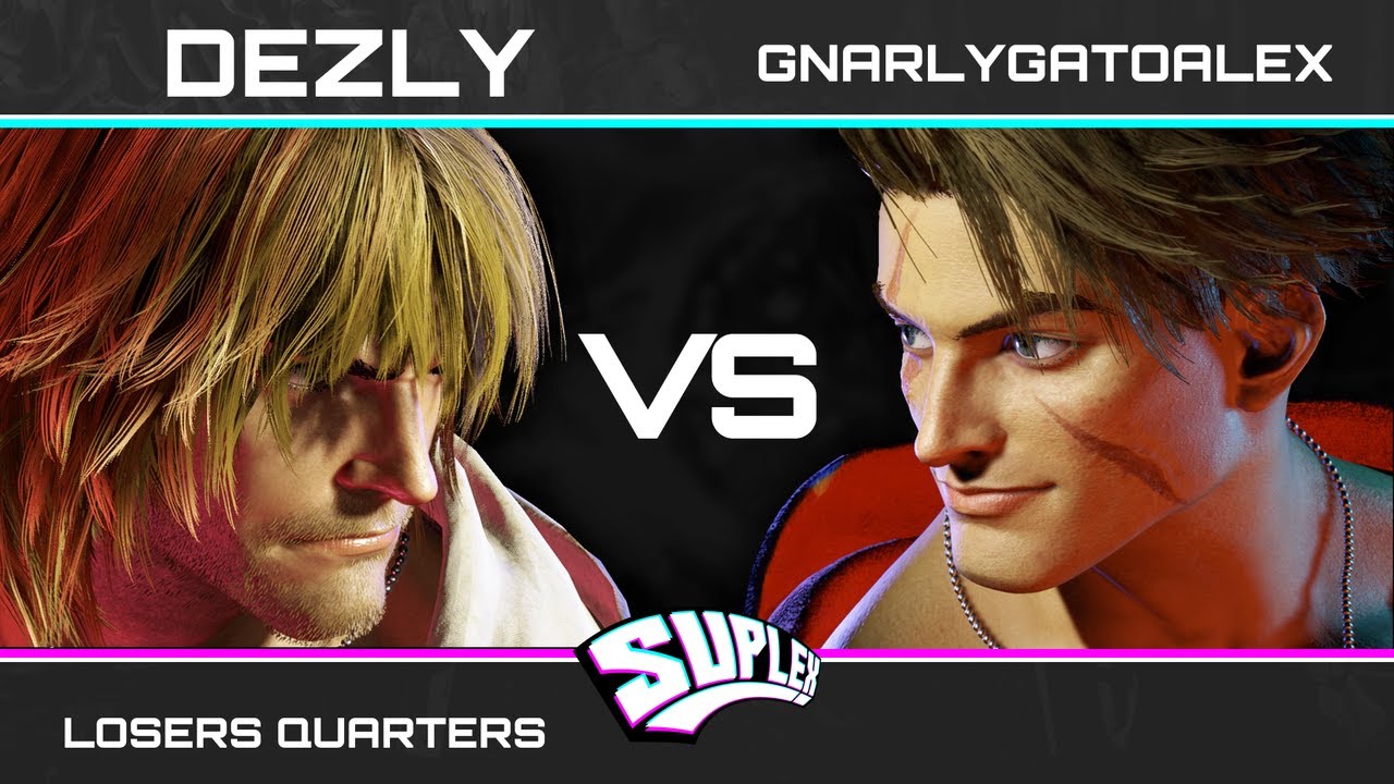 Suplex 10 - Losers Quarters - dezly (Ken) VS GnarlygatoAlex (Luke) - SF6