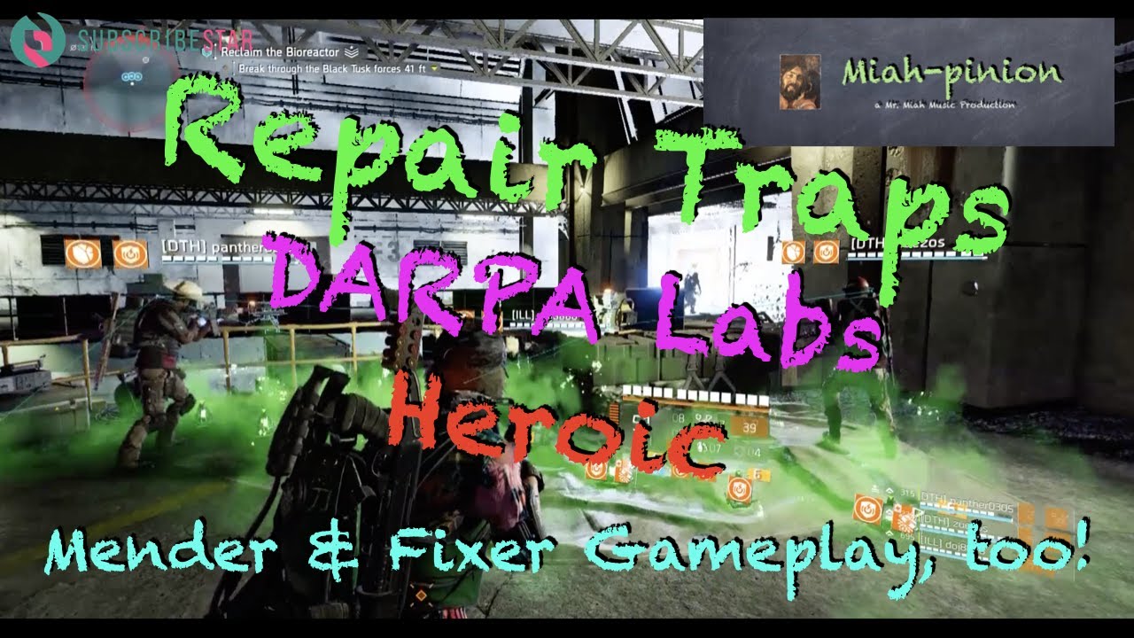 NEW Repair Traps Gameplay - DARPA Labs Heroic - Empathic - Future Initiative Healer - Mender & Fixer