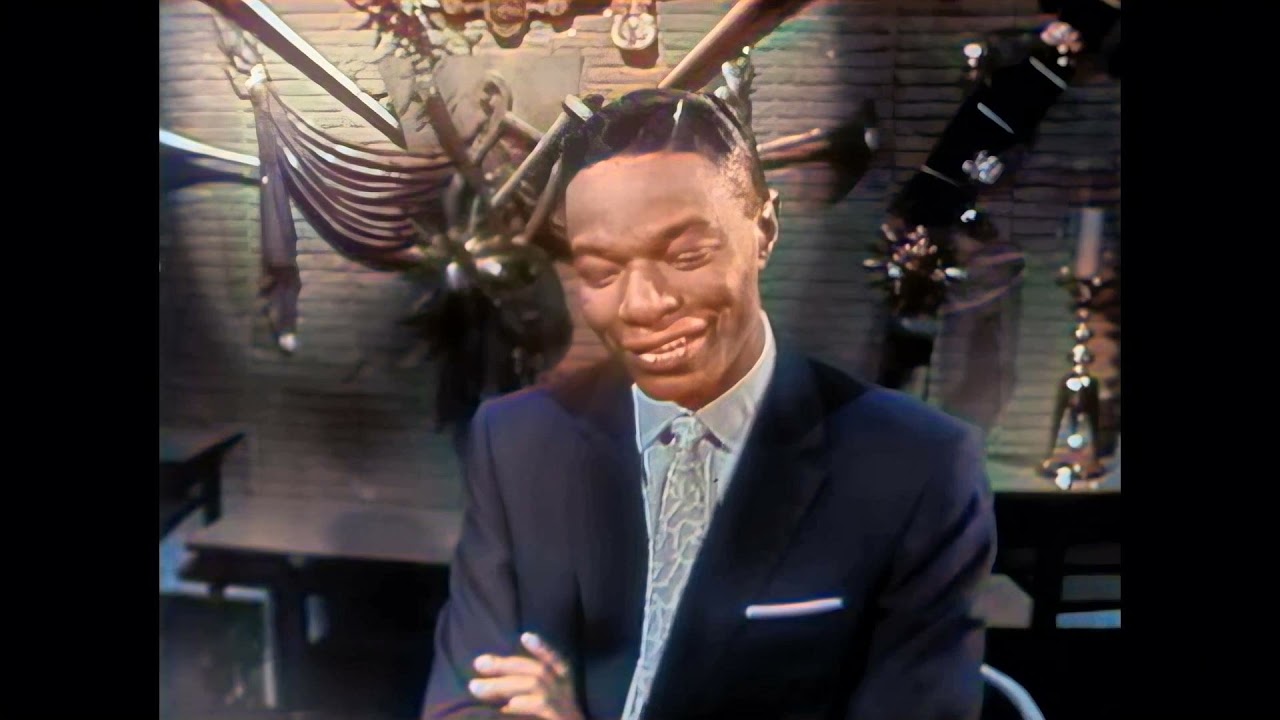 Nat King Cole - The Christmas Song (Merry Christmas To You) (Color! 1961)  [AI enhanced & colorized]
