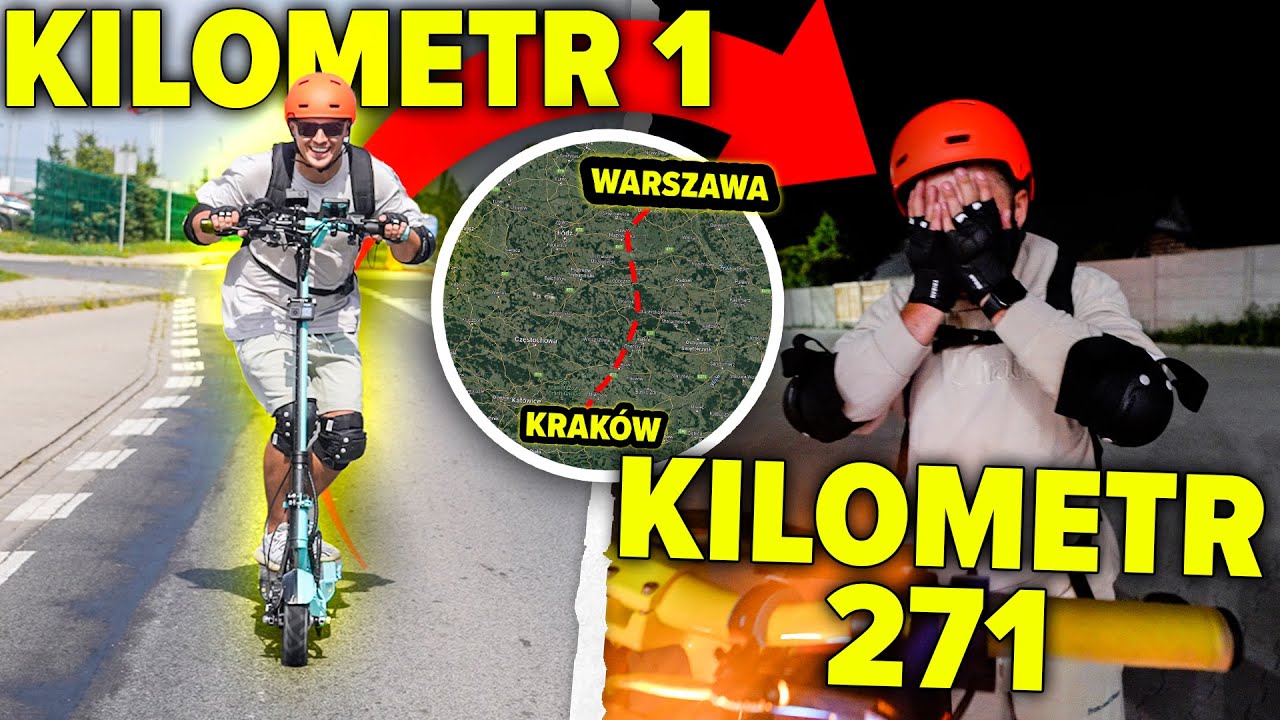 Z WARSZAWY DO KRAKOWA NA HULAJNODZE! Czy to możliwe?