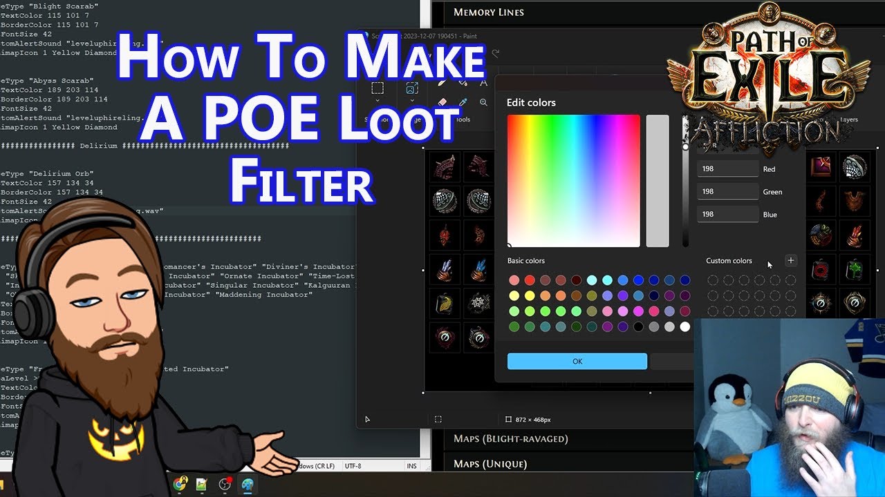 How To Make Your Own Path of Exile Loot Filter - Path of Exile 3.23