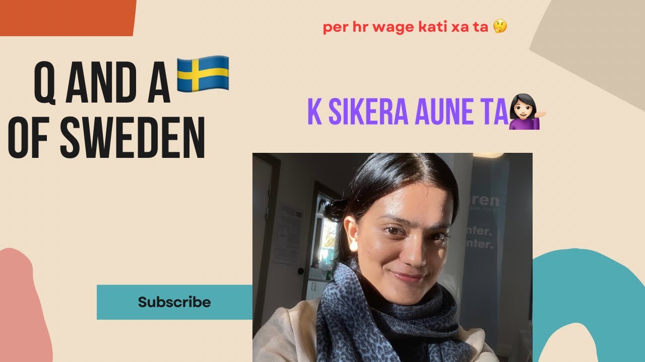 Q and A of sweden study visa🇸🇪 // Kati kamainxa ta 💁🏻‍♀️#sweden #stockholm #europestudyvisa #malmo