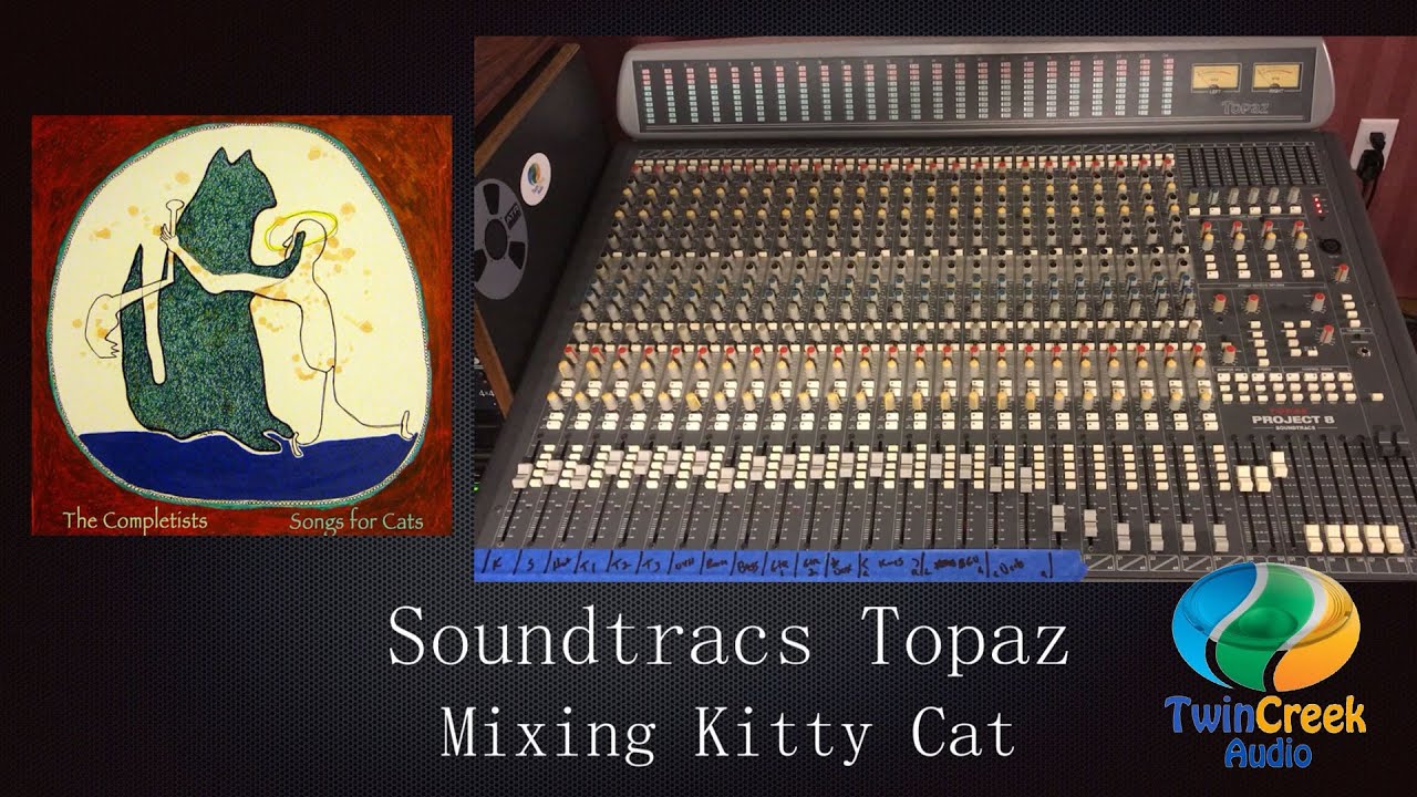 Soundtracs Topaz Mixing Kitty Cat