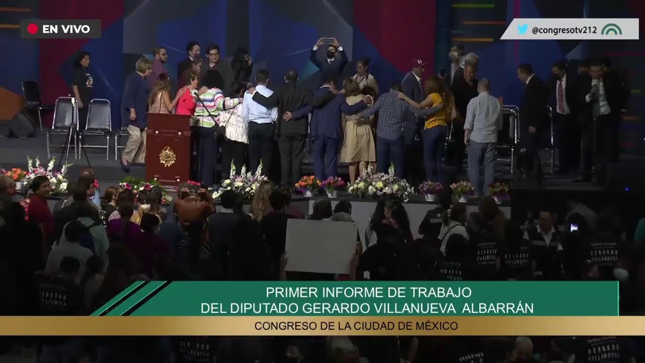 🔴#EnVivo| Primer Informe de Trabajo Legislativo del Diputado Gerardo Villanueva Albarrán | 27 agosto