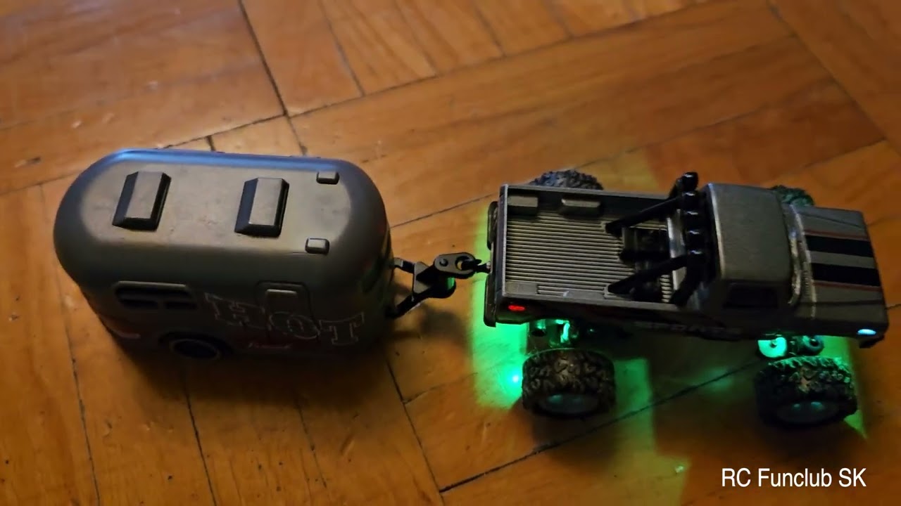 Mini RC monster truck 1/64 RWD