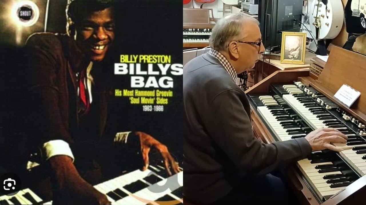 BILLYS BAG (Billy Preston Hammond organ Cover) BRYAN OF NOTE 
