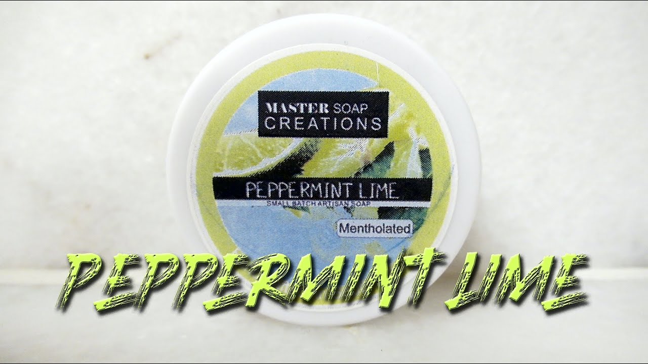 246 Master Soap Creations Peppermint Lime Sample And A Conversation About PayPal
