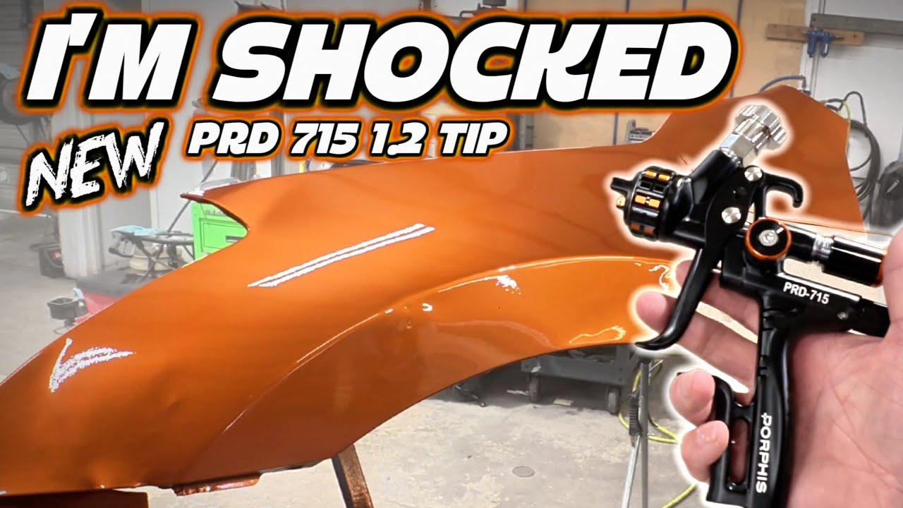 Porphis PRD 715 1.2  Review | Budget Clear Coat Spray Gun That Delivers!