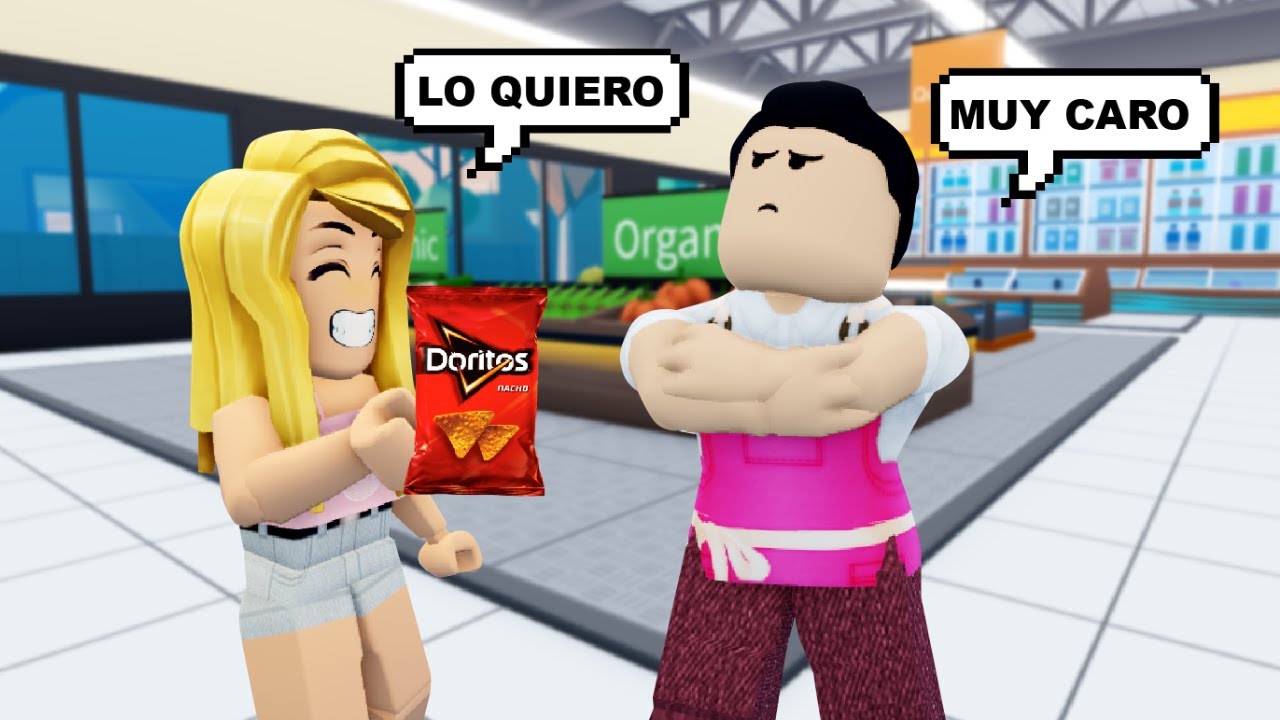 Un dia NORMAL de COMPRAS con Mamá | Mamá vs Roblox