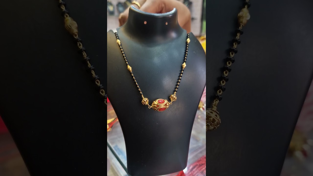 Customized  back beads mala with golden design balls 