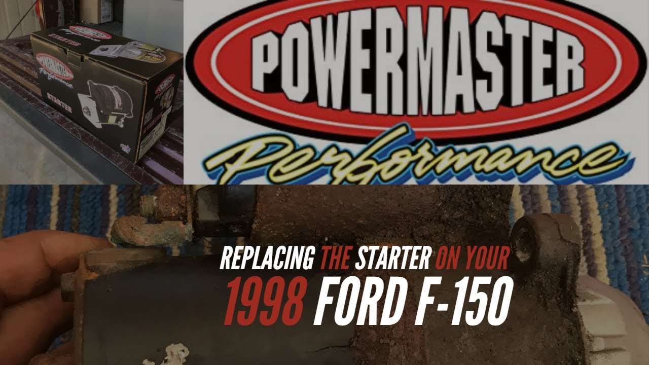 Замена стартера на моём Ford F-150 Triton 4.6 1998 года | Powermaster 9632