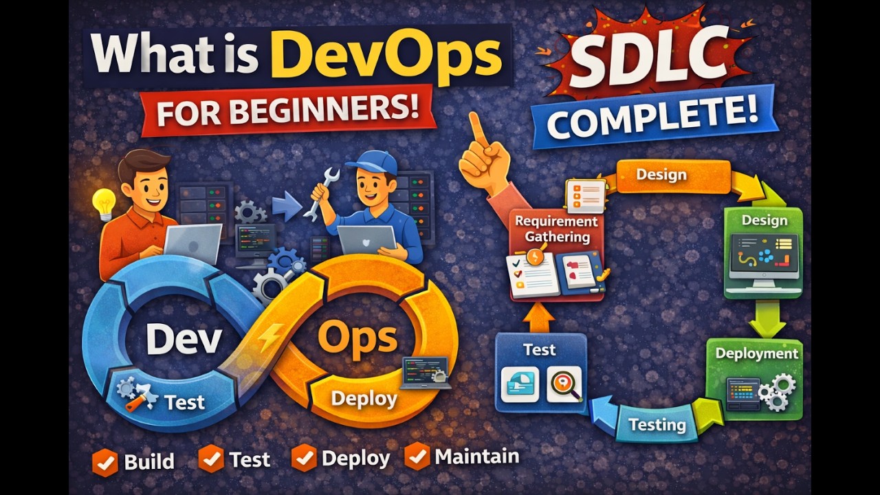 DevOps Explained in 15 Minutes! 🔥 SDLC Complete Tutorial for Beginners