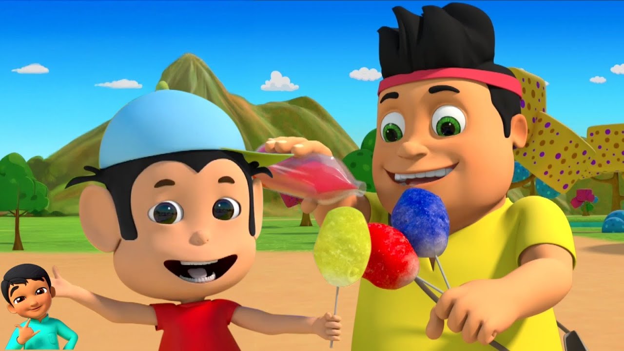 Dekho Gole Wala Aaya, गोले वाला आया, Hindi Poem and Rhymes for Babies