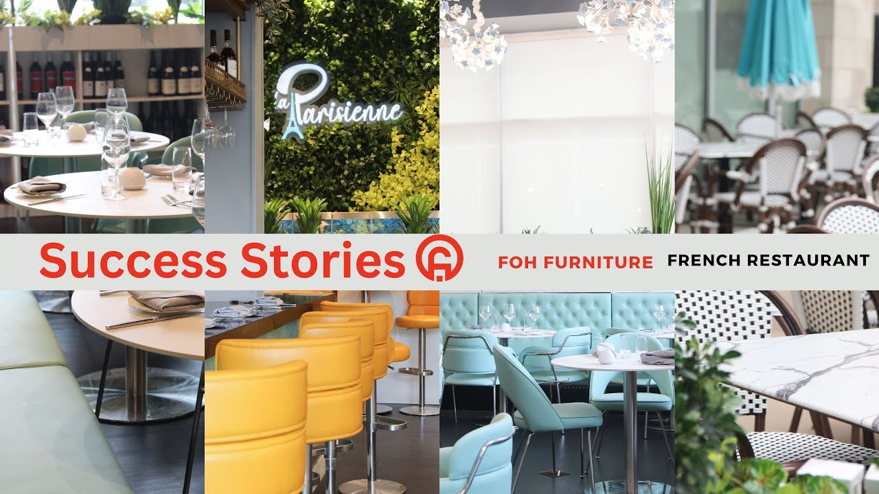Success Stories: Excellent project | French-style restaurant case | Excellent furniture display