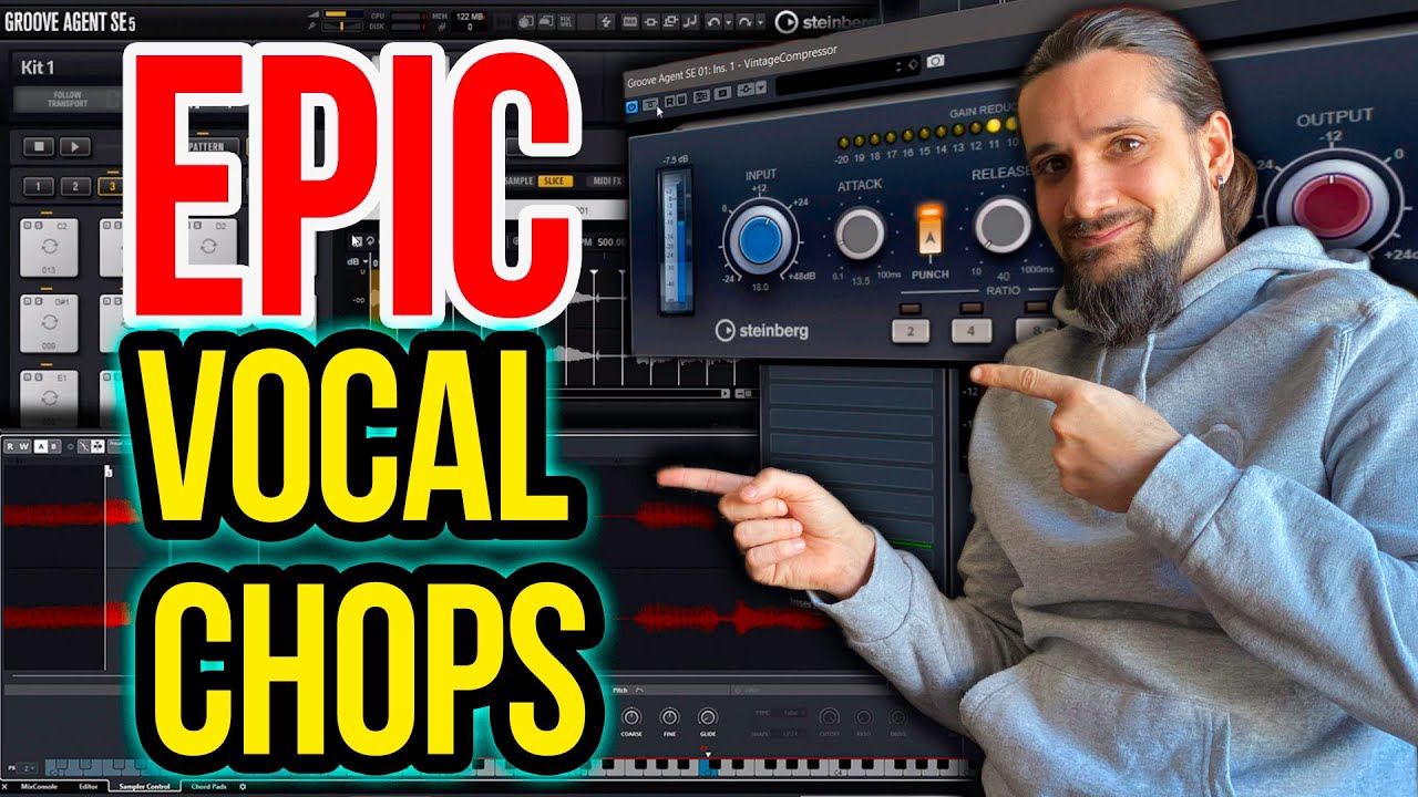 Как создать вокальные фрагменты в Cubase — два потрясающих приема!