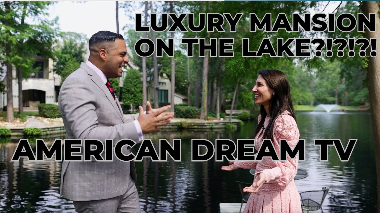 Luxury Mansion in Houston Texas on the Lake!  Exclusive subdivision in Memorial Villages, Sandalwood