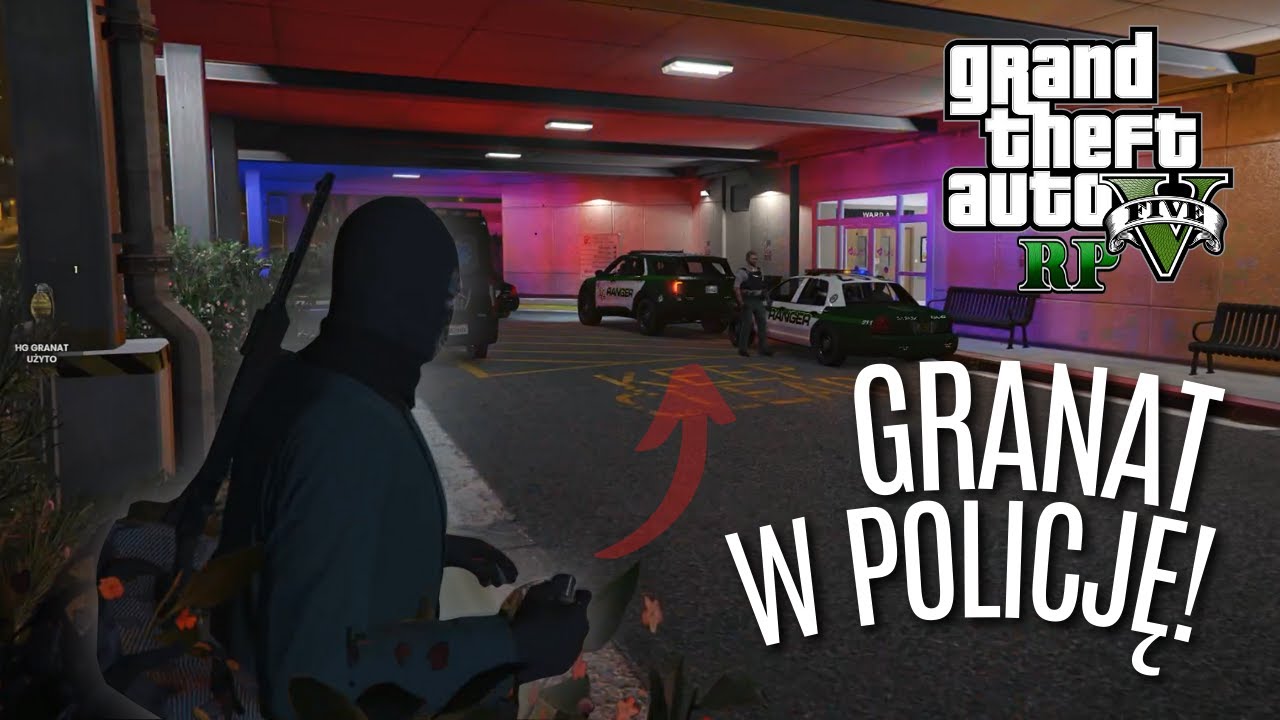 GRANATY i nowy NAPAD na BANK! *wysadzili LSPD!* | EWRON GTA RP odc.210