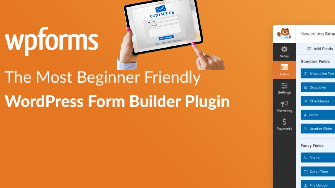 How to Create a Form Using WP FORM | WordpressDev