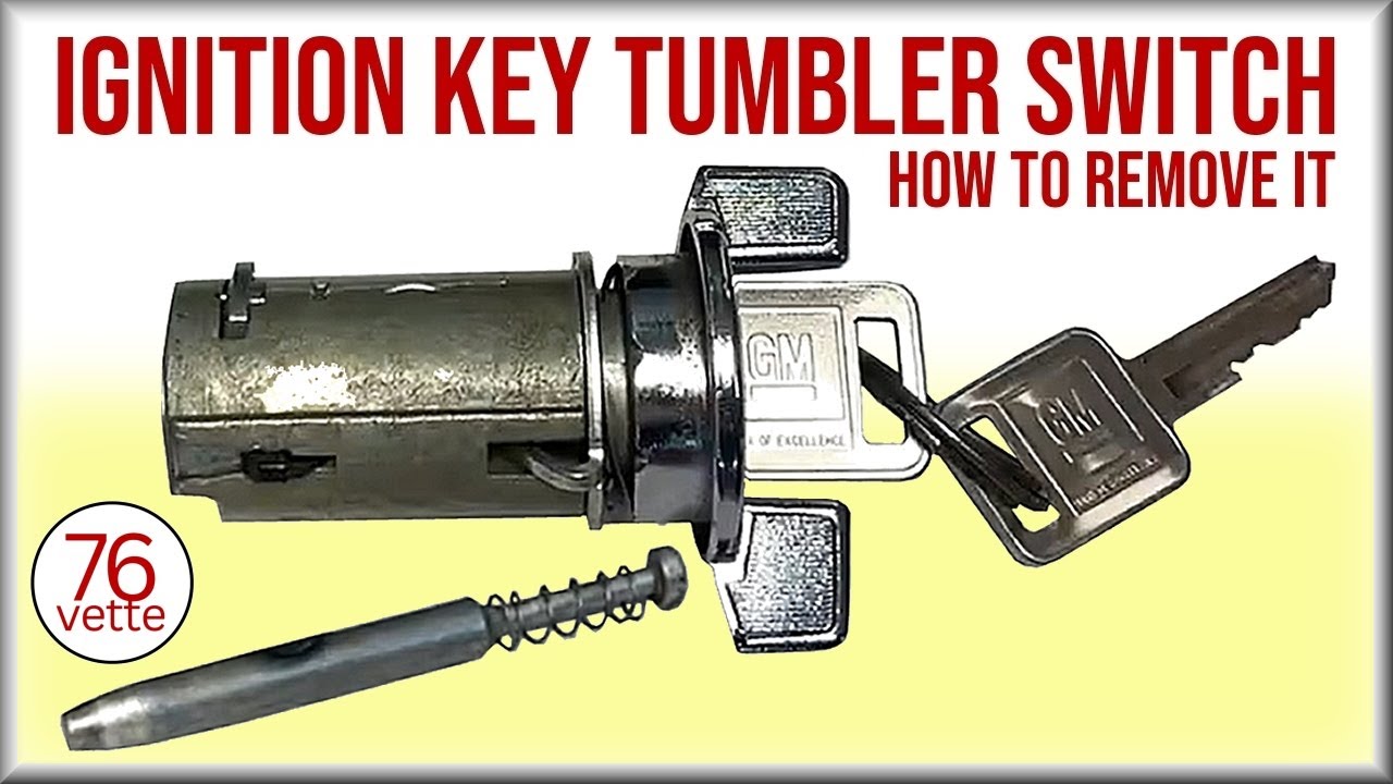 GM Steering Column IGNITION LOCK Removal