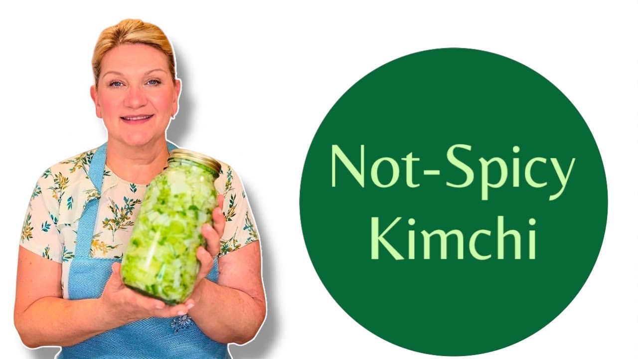 Beginner-Friendly White Kimchi Recipe (No Spice Kimchi)