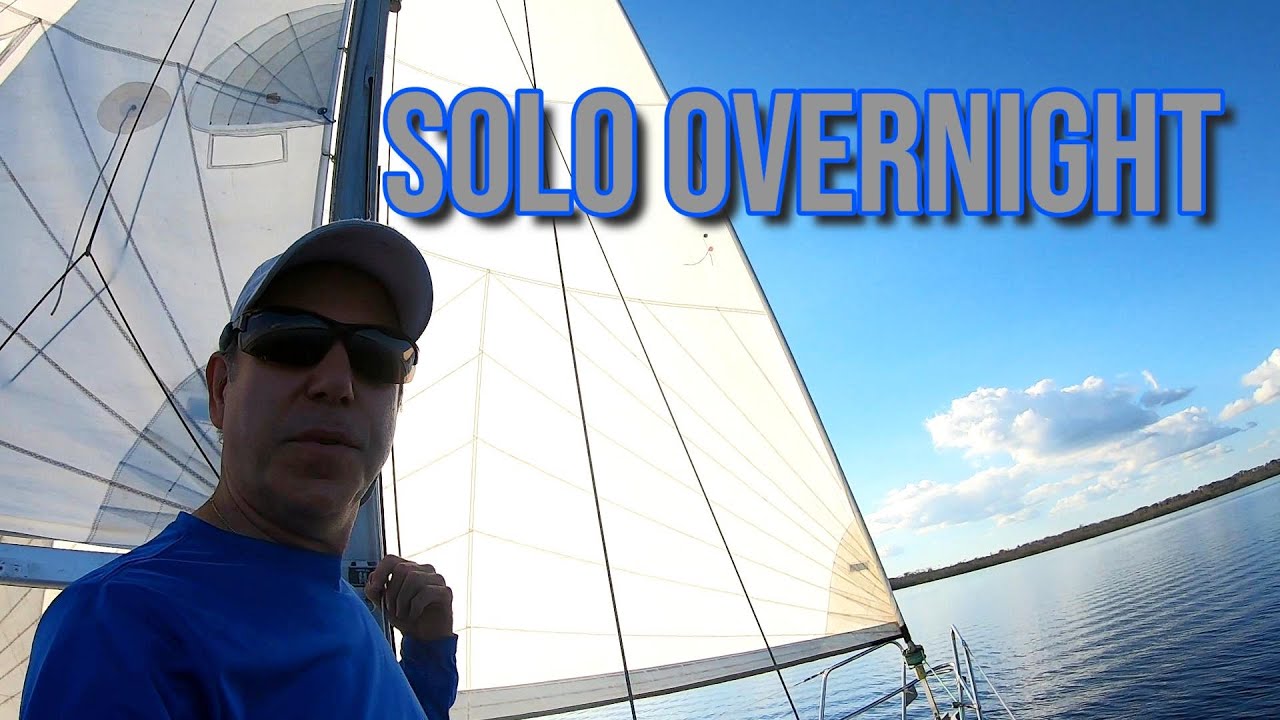 Sailing solo for an overnight shake-down,  Sailing my C&C 27  Pursuit No. 7  #sailing #solosailing