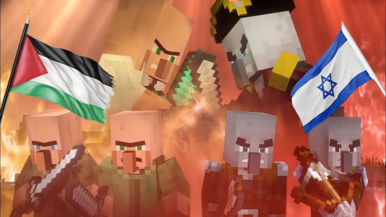 Palestine VS Israel [ Minecraft Simulation ]