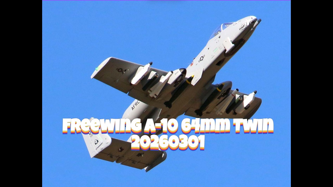 Freewing A-10 64mm Twin 20260301