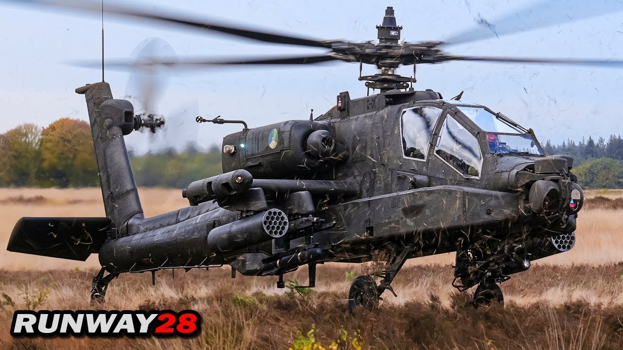 Extreme Close Ups - Apaches Refueling at FARP Charlie at Falcon Autumn