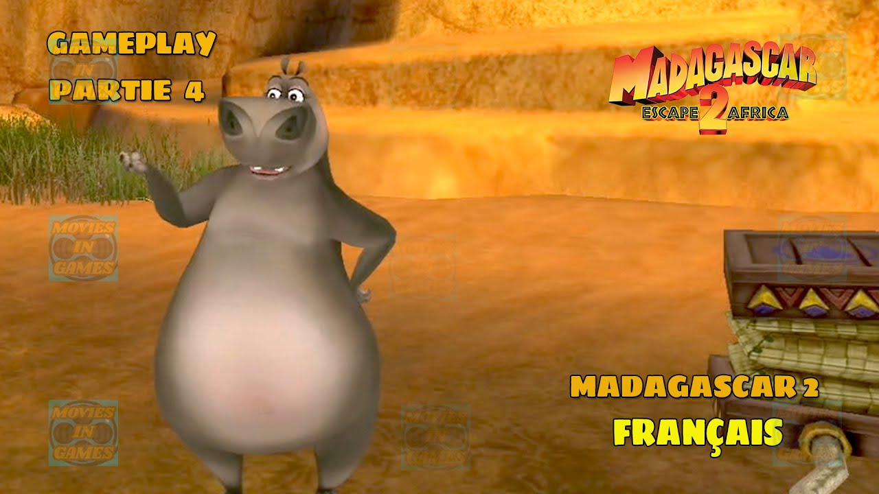 Madagascar 2 Gameplay Français Partie 4 Gloria et ses soupirants -  Movies In Games