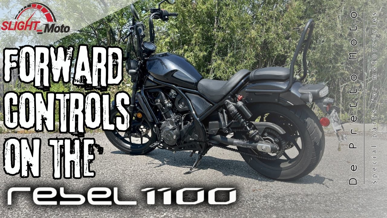Honda Rebel 1100 (CMX1100) - De Pretto Forward Controls - Install