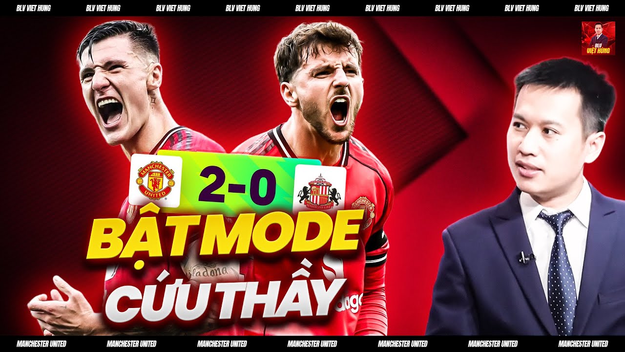 😬 RECAP MAN UNITED 2-0 SUNDERLAND: LỜI KHEN CHO SESKO V&Agrave; MOUNT, V&Igrave; SAO AMORIM GIẤU LAMMENS L&Acirc;U VẬY?