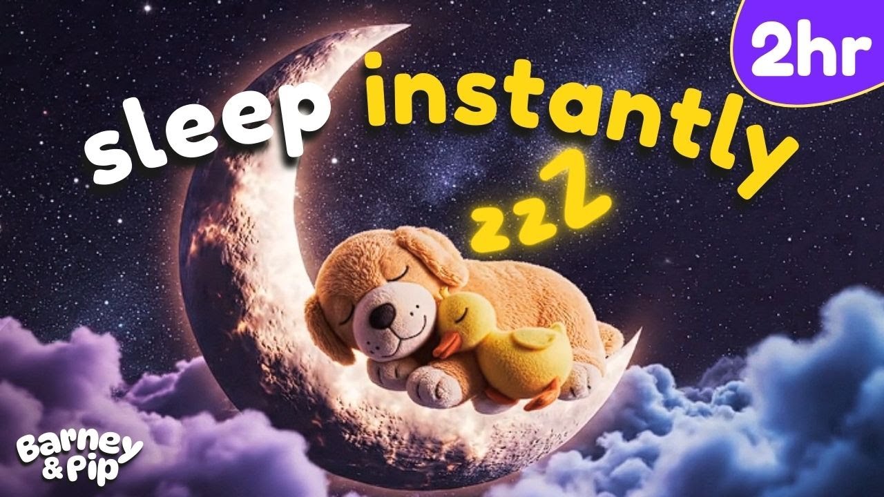 FALL ASLEEP in 3 Minutes 💤 Baby Sleep Music | Mozart Brahms Lullaby | Baby Sleep Fast (Barney & Pip)