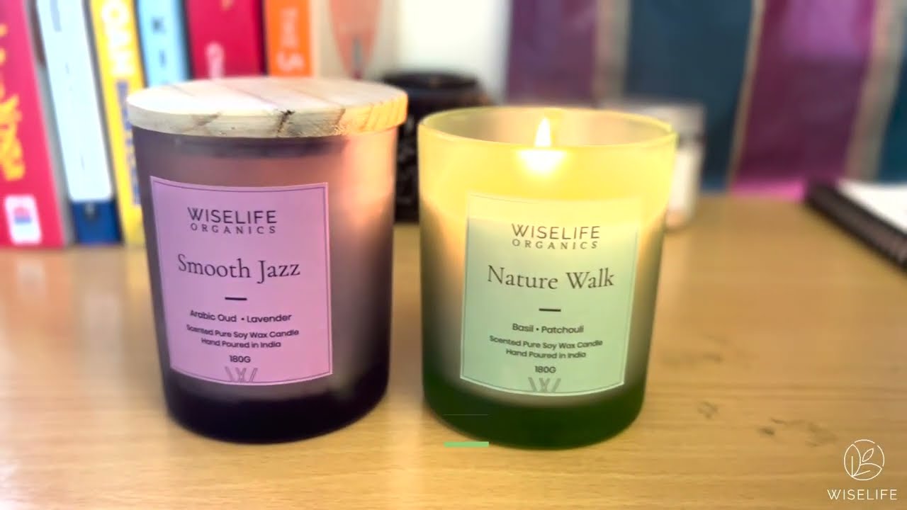 Premium Soy Wax Candles - Luxury Home Fragrance | Handpoured by Indian Artisans