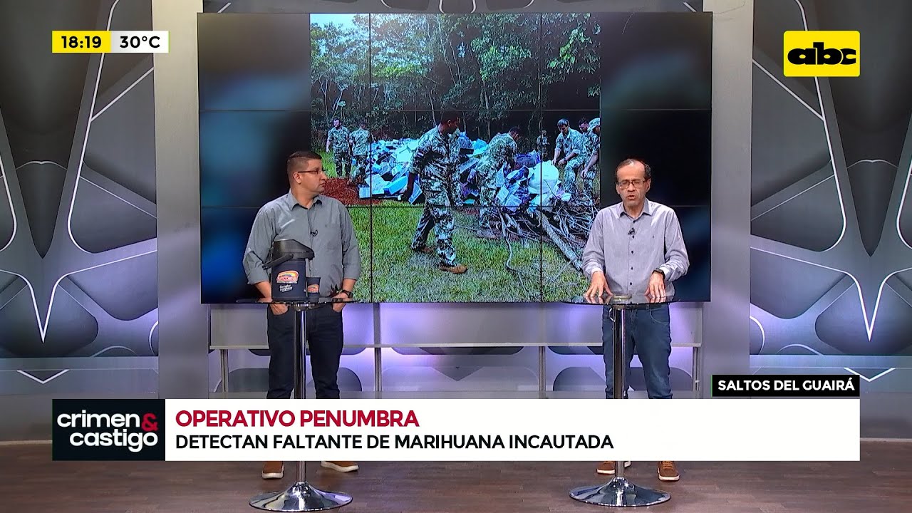 Detectan faltante de marihuana incautada durante el Operativo Penumbra: ¿qué pasó con la carga?