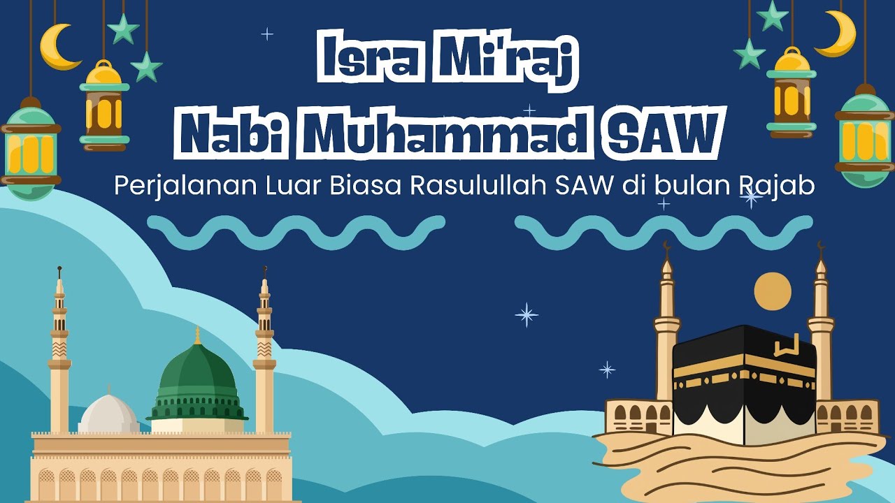 Isra' Mi'raj : Perjalanan Luar Biasa Rosulullah SAW | animasi 3d | Anak Muslim