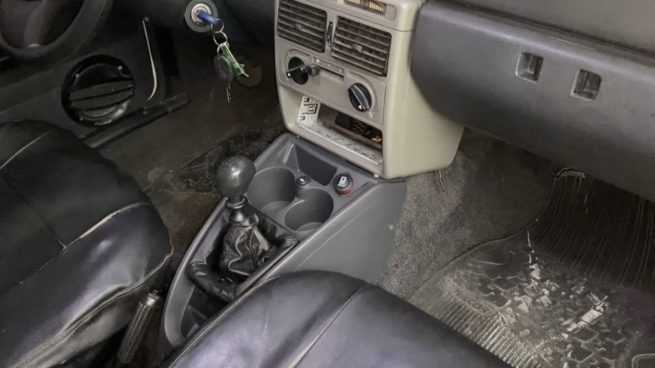 Instalação console Fiat  Palio no Fiat Uno Mille