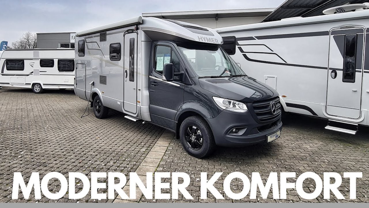 Hymer B-Klasse MC 580 T -  XXL Roomtour - Längsbetten - Doppelboden - Stauraum satt!