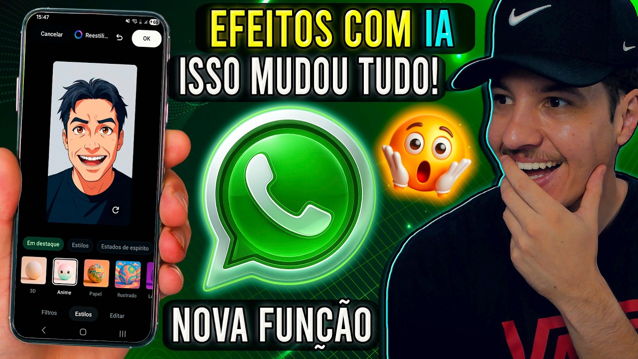 WhatsApp Atualizou! Nova FUN&Ccedil;&Atilde;O de IA que voc&ecirc; precisa conhecer 🤯